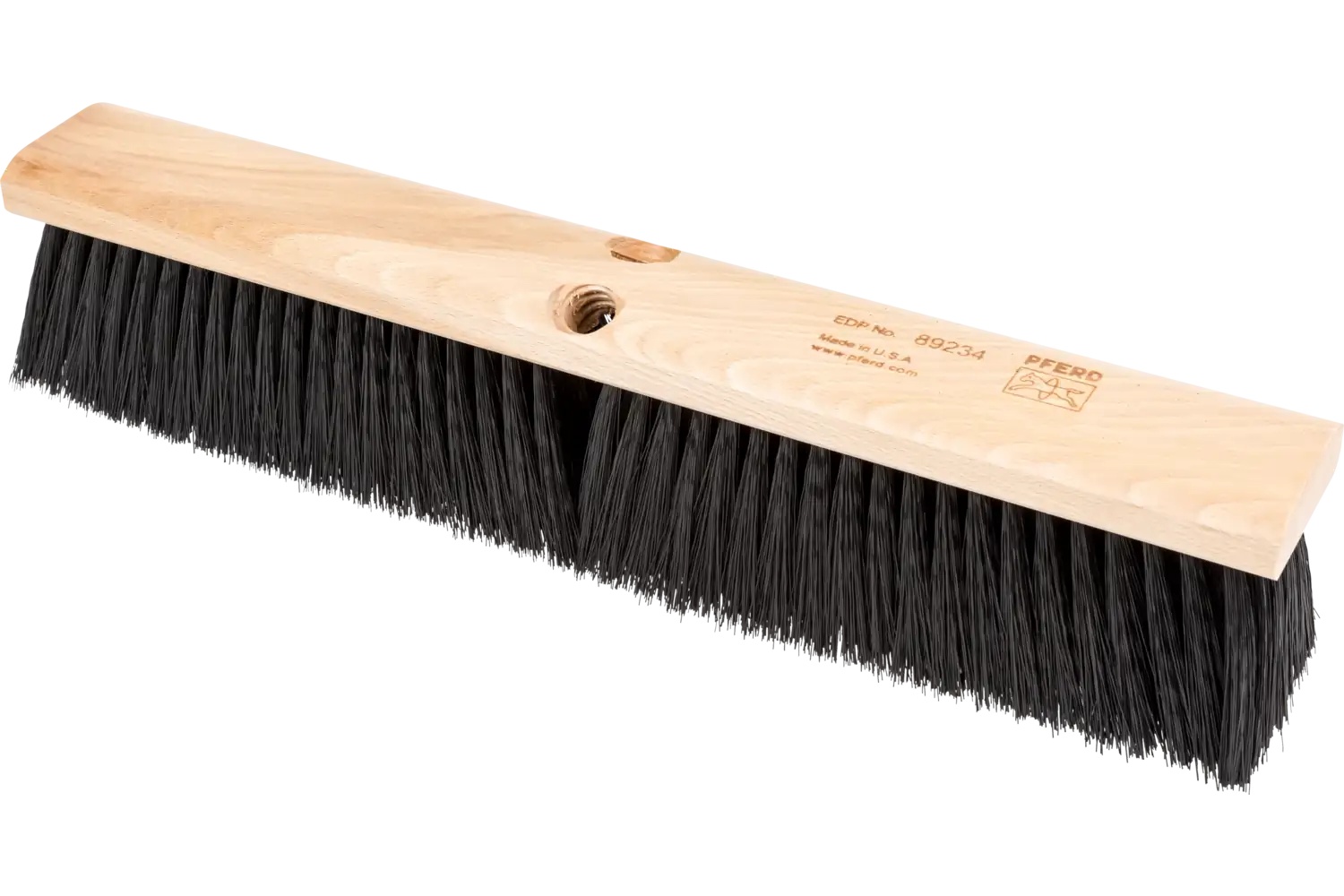 Picture of Pferd Broom Head - Medium Sweep 18" Black Synthetic Fill 3" Trim 89234 79189234